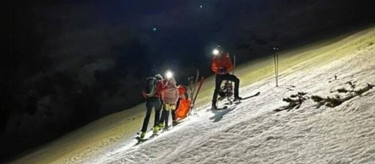 Bergrettung Innsbruck bei Einsatz in der Nacht